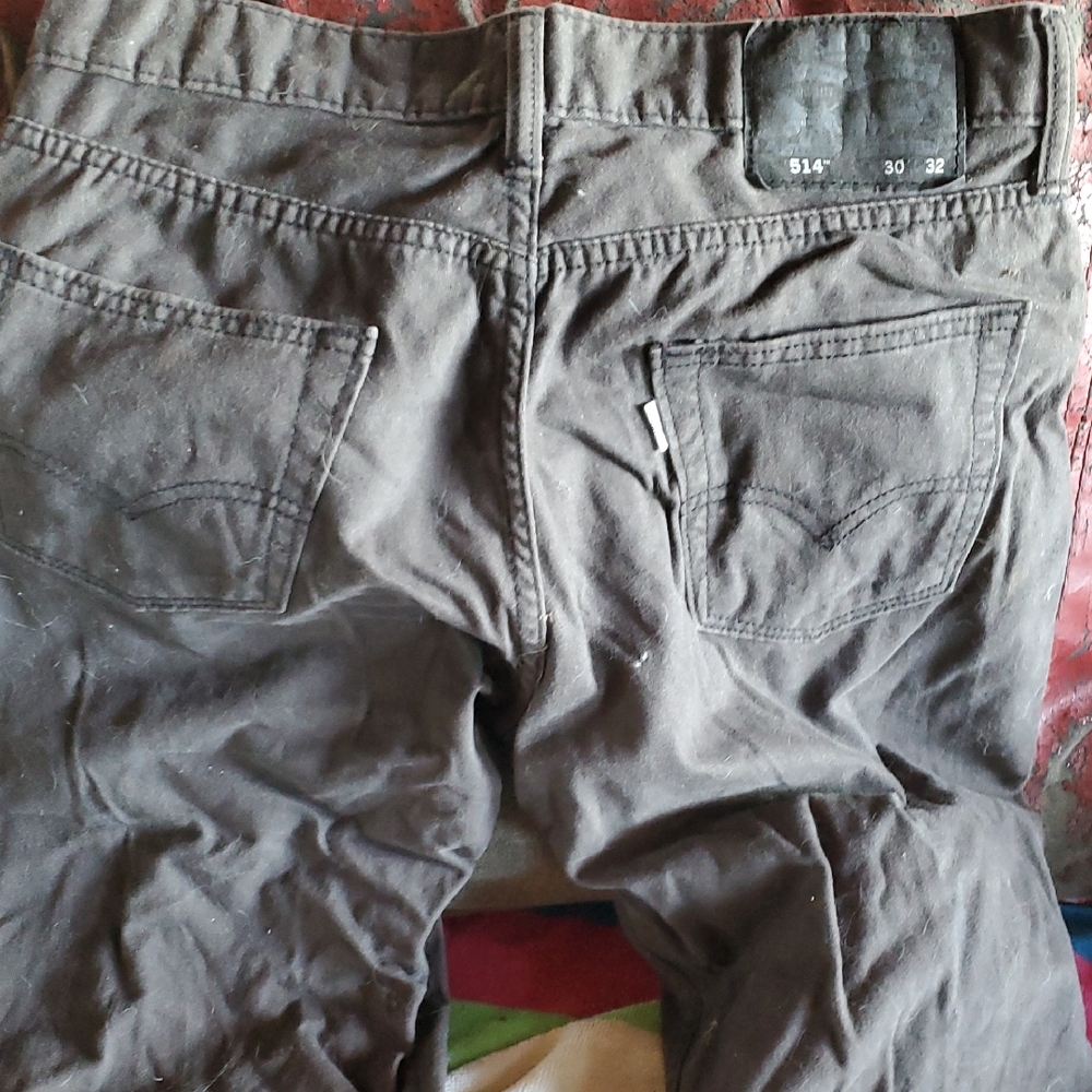 Levi's 514 Straight Fit Jeans in Dark Gray